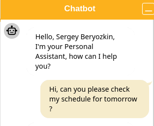 Check schedule question